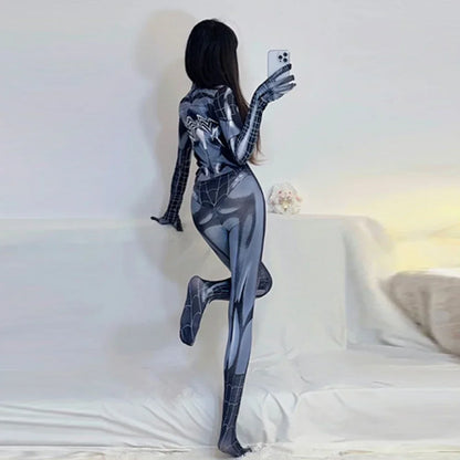 🔥 50% OFF! Get the Ultimate Women's Spider Web Bodysuit – Sexy, Stylish, and Perfect for Festivals, Carnivals, and Halloween! 🎃 Unleash Your Inner Hero and Stand Out this Season – Limited Time Offer, Shop Now!